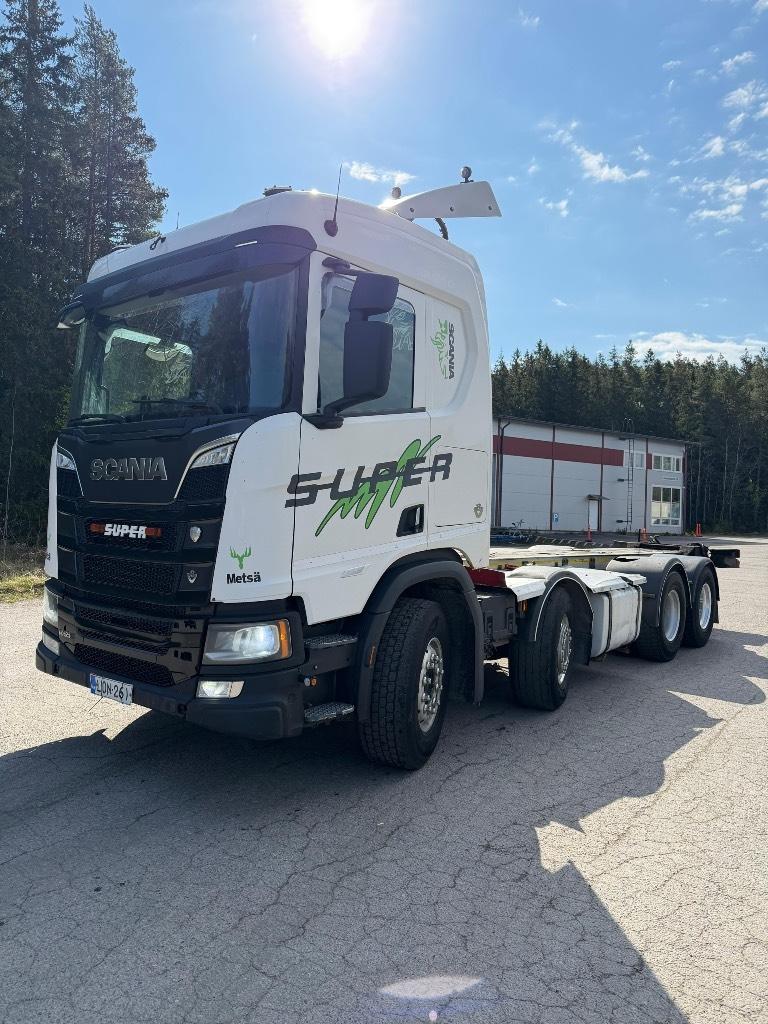 Scania R650B8x4NA Kuorma-autoalustat